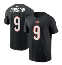 Joe Burrow Cincinnati Bengals Nike Name Number T-Shirt SIZE XXL NWT - SALE