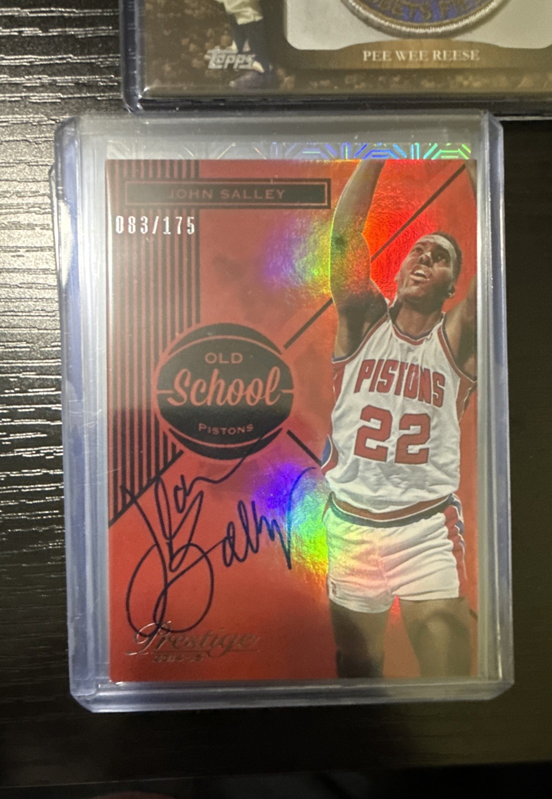 2014-15 Panini Prestige - Old School Signatures Premium John Salley #32 /175 