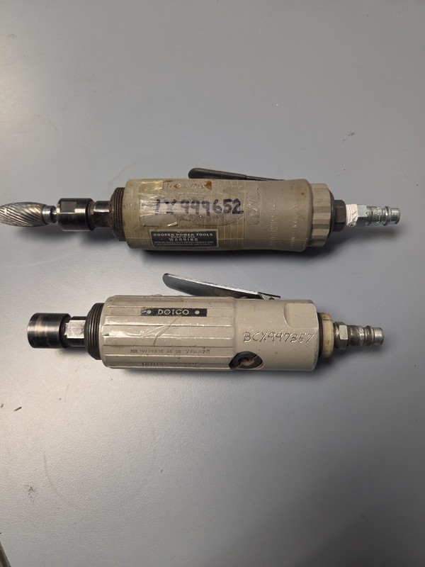 2 Dotco 20000 Rpm die Grinder, works great!