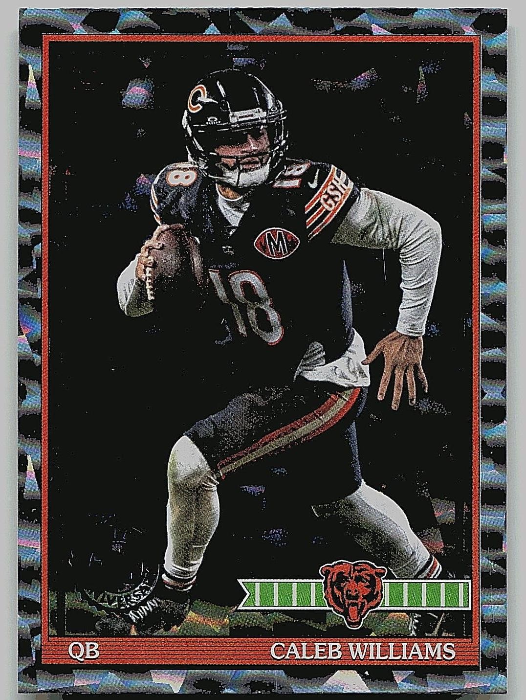 2026 Topps Flagship #91TF-18 Caleb Williams 1991 Topps Football 35th Anniversary