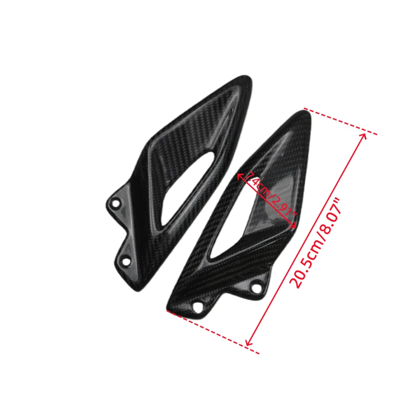 Protection des ailes de repose-pieds pour Triumph Street Triple 765 RS 2016-2022 - Photo 2/4