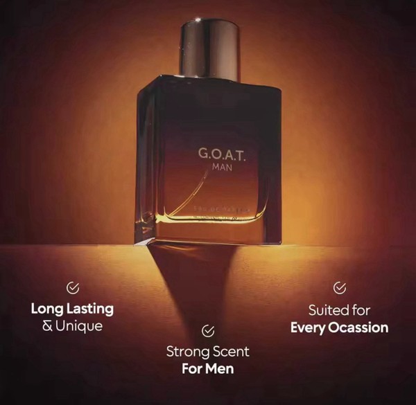 Bellavita G.O.A.T. Man Eau de Parfum Spray Colonia Seductora para Hombres 100ml 2