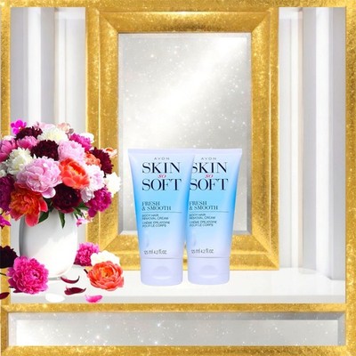 Avon Skin So Soft - Fresh & Smooth Duo Set Painless Body Hair Removal Cream