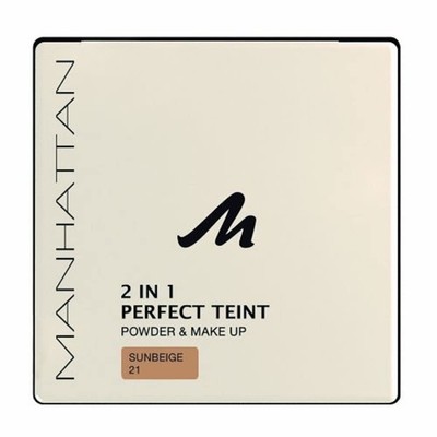 17358 Perfect Teint Powder und Makeup, sunbeige, 1 Stück