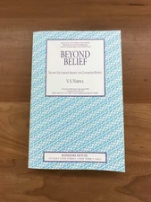 1998 Beyond Belief by V.S. Naipaul Advance Uncorrected Proof Paperback Book