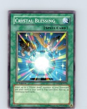 Yu-Gi-Oh TCG Crystal Blessing DP07-EN014 1st Edition Common Card NM