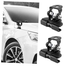 2PCS Car LED Light Bar Mounting Brackets with Hex Wrenches,Adjustable Car Black