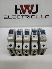 (Lot Of 5) Allen Bradley 1492-SPM1C020 2A 1Pole Series D  Circuit Breakers