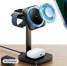 ESR Qi2 3 in 1 Wireless Charging Station with CryoBoost, Apple Watch Charger 1