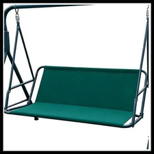 Dark Green Waterproof Oxford Swing Seat Cover for 2-3 Seater Patio Bench