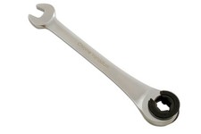 LASER 4899 Ratchet Flare Nut Wrench 8mm Chrome Vanadium Steel For Brake Line