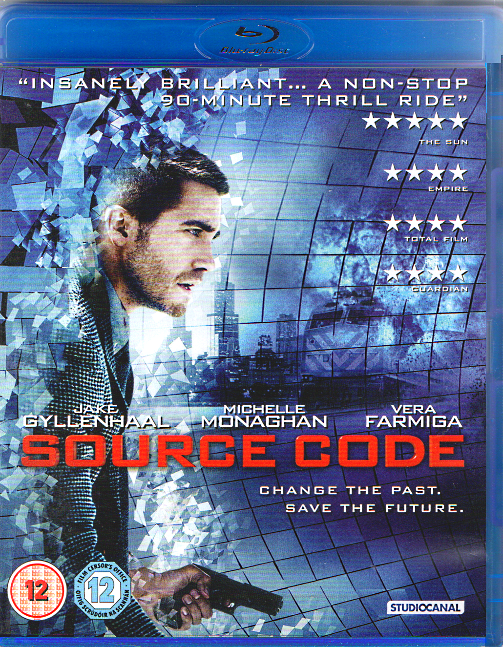 Source Code - Blu-ray - 12 - Action Fantasy Movie - Jake Gyllenhaal - FAST POST