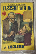 DIE GELBEN MONDADORI N.359 DER MÖRDER HAT ES EILE - FRANCES CRANE 1955