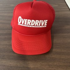 Overdrive Trucker Hat. Red.  Sri Lanka. Great Condition. 