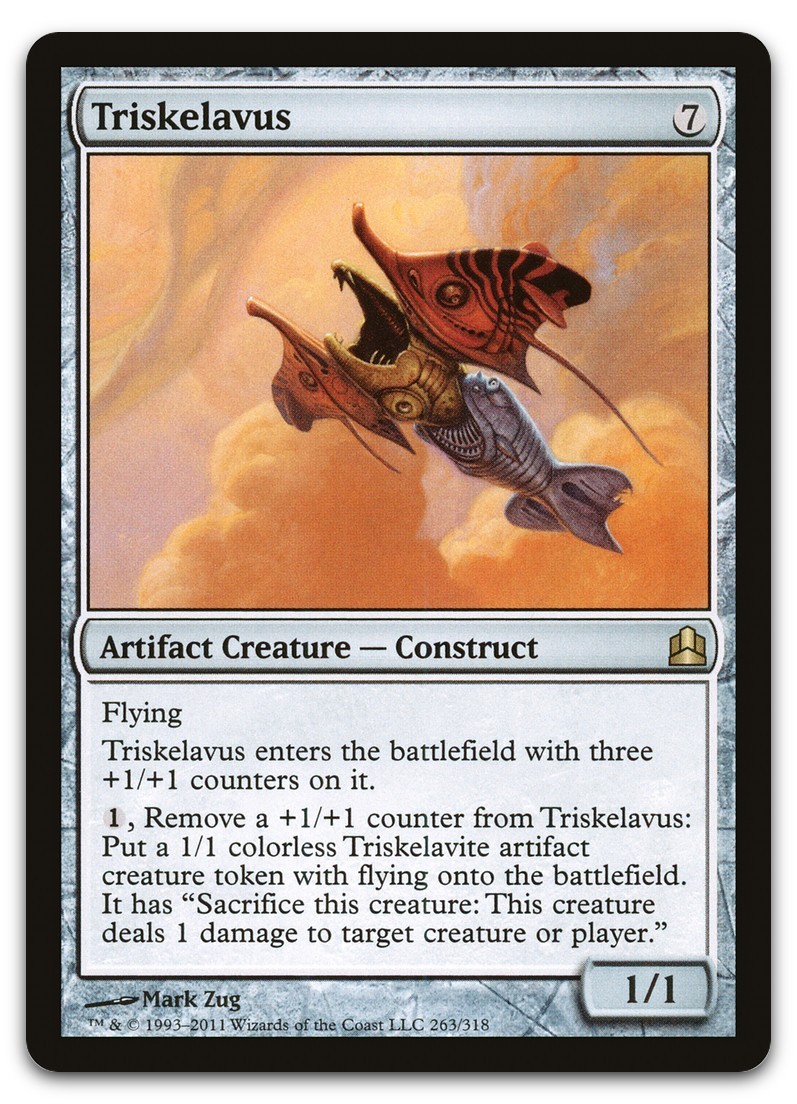 Triskelavus #263 (NM) Commander CMD Magic MTG