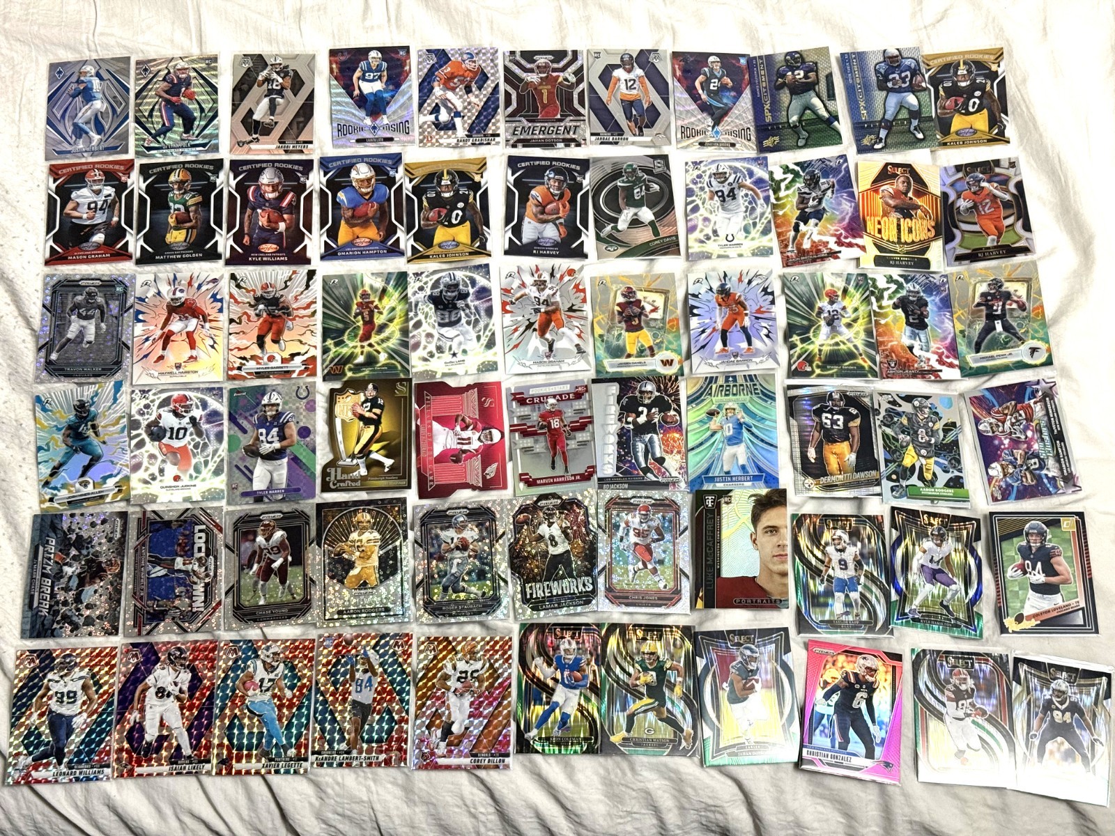 2025 prizm absolute chrome certified dart stroud mahomes allen maye auto jsy lot view 7