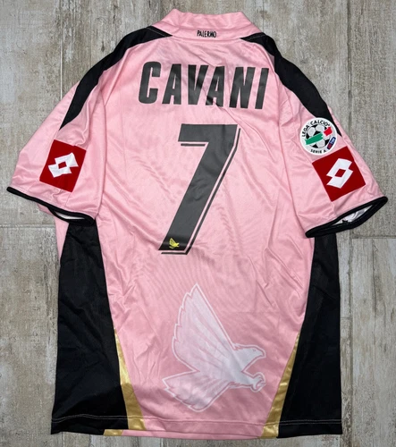 vintage football shirt Palermo CAVANI 2007 2008 lot XL home