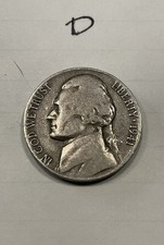 1941- D, P & S  Jefferson Five Cents Nickels - DIE ERRORS - Set of 3 coins