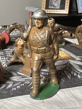 1940's Barclay Manoil Toy Soldiers, Artillery  Military Vehicles