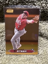 2024 Topps Stadium Club - Spencer Steer #76 Gold Foil