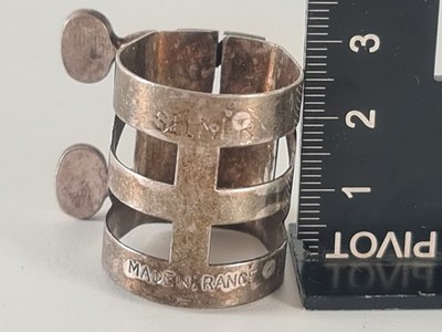 Selmer Saxophon Blattschraube vintage Klarinette Ligature Saxophone
