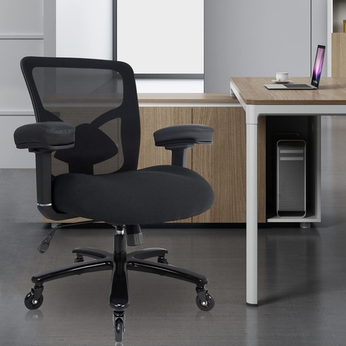 Big and Tall Office Chair 500lbs - Ergonomic Mesh Desk Chair, Heavy Duty Comp... - Picture 8 of 9