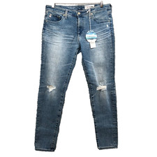 AG Adriano Goldschmied The Legging Ankle Super Skinny Jeans Womens 31 12 Classic