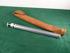 vintage Bilora Stabilo 1114 extendable portable camera tripod + case