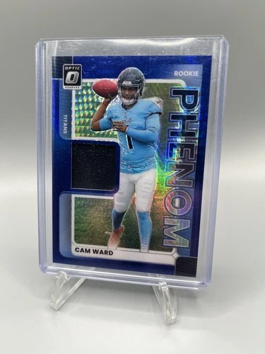 2025 Donruss Optic Cam Ward Blue Hyper (RAW)