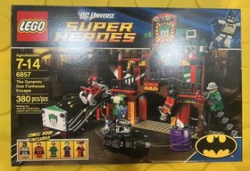Lego DC Universe Super Heroes- Batman- Dynamic Duo Funhouse Escape (6857) New
