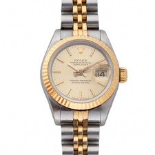 Rolex Datejust 69173 26mm Steel & Yellow Gold case and Champagne dial 1987