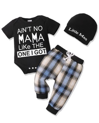 Newborn Baby Boy Clothes Infant Boy Outfits Romper Newborn Outfits Clothing S...