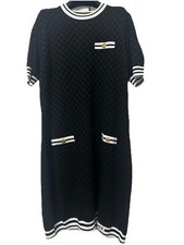 Versace Black Knit Dress