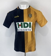 Arhavispor 2021/22 Football Shirt Diadora Turkey Yellow Black Size Medium Men&rsquo;s