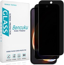 2PCS Privacy Screen Protector for Google Pixel 10 Pro XL 9H Hardness Anti Spy Te