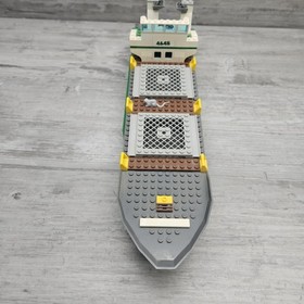 LEGO City HARBOR #4645 Container Ship Boat PARTS REPAIR INCOMPLETE