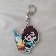 Dandadan x BullPulu Trading Keychain Momo Ayase