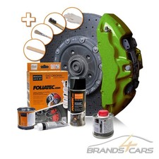 FOLIATEC BREMSSATTELLACK PERFORMANCE GREEN METALLIC + 100ml LACK VERDÜNNUNG #