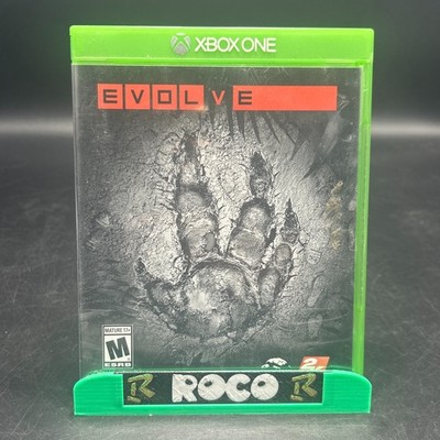 Evolve XB1 (Xbox One, 2015) 2K Sci-Fi Multiplayer Shooter Complete W/ Manual