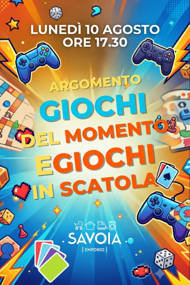 GIOCHI DI TENDENZA E IN SCATOLA