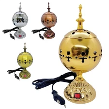 Incense Burner Metal Incense Burner Arabic Tabletop Censer Stand For Imaginative