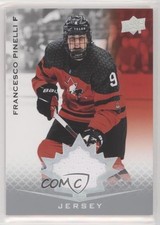2021 Upper Deck Team Canada Juniors Jersey Francesco Pinelli #25 1tr