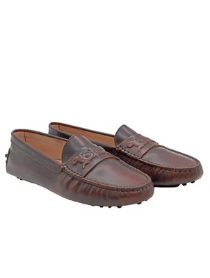 TOD’S Mocassins Dames Chaussures T EU 36,5 brun style décontracté - Photo 1/4