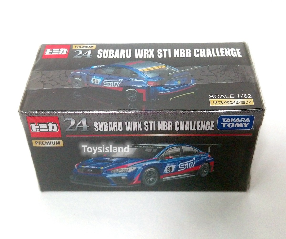 TOMICA PREMIUM 24 SUBARU WRX STI NBR CHALLENGE 1/62 TOMY DIECAST