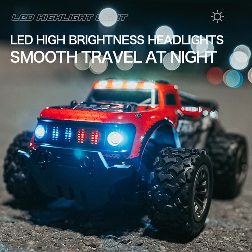 Remote Control Car 2.4G 1/20 25KM/H All Terrain Remote Control Short Truck w/LED - Picture 4 of 21