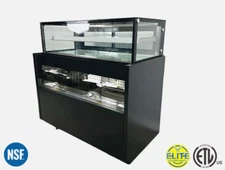 NSF 60" W Refrigerated Open Air Cooler Display Case Grab & Go Merchandiser ETL
