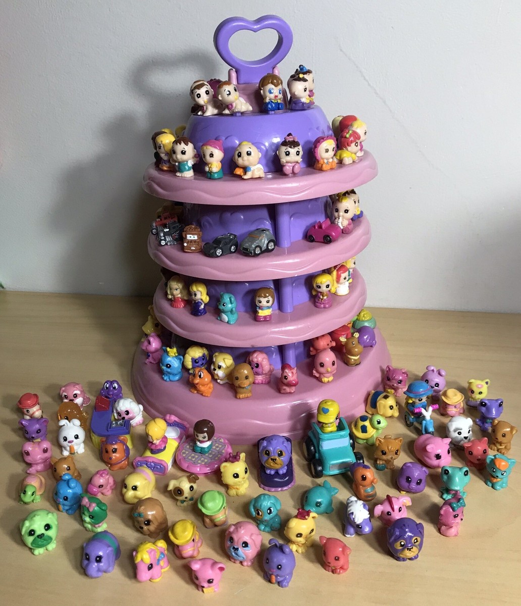 Squinkies Palace Surprize Display Tower 150+ Squinkies Case