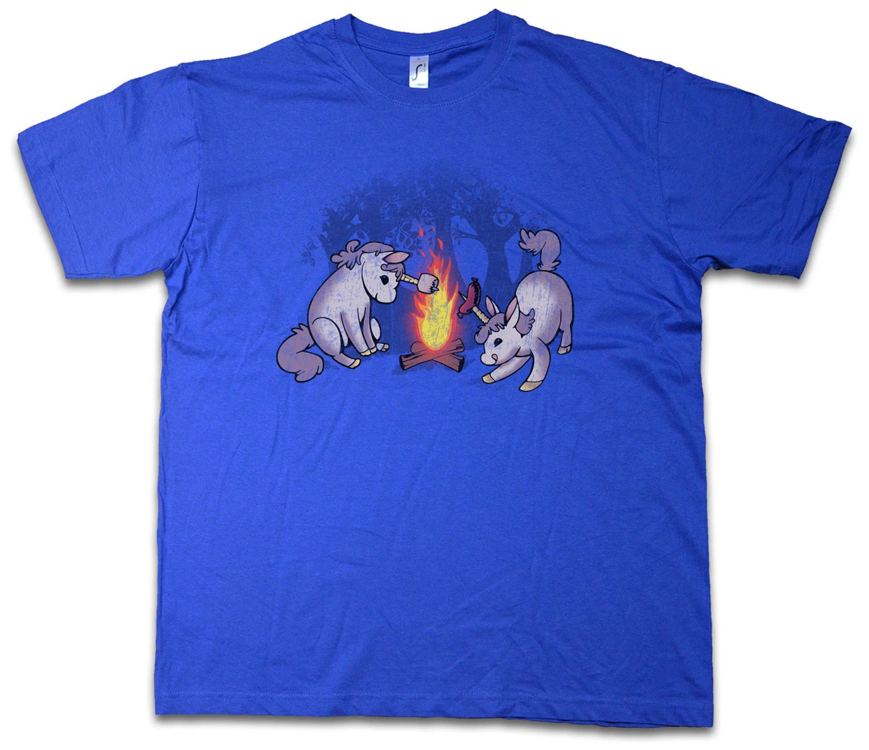 CAMPICORNS II T-SHIRT Rainbow Fun Fairies Princess Unicorn Unicorns Camping Camp
