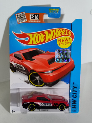 Hot Wheels #CFL21 2015 Factory Set City Series D-Muscle CARD BENT TOP (Loc Q)