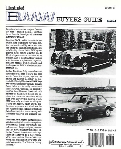 BMW BUYER'S GUIDE, ILLUSTRATED, 1984, TRADE PB - Picture 2 of 3